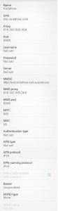 Vodafone Australia APN Settings for Android