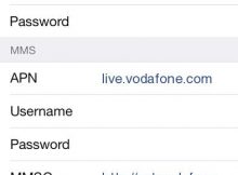 Vodafone Australia APN Settings for iPhone