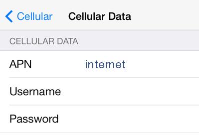 iiNet APN Settings for iPhone 4 4S 5 6 Plus iPad 2 3 Mini Air