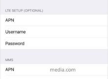 Rogers APN Settings for iPhone
