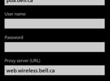 Bell APN Settings for Windows Mobile