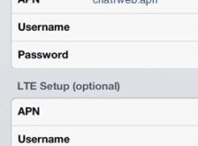 Chatr APN Settings for iPad iPhone