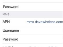 Mobilicity APN Settings for iPhone
