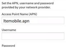 Rogers APN Settings for Blackberry