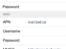 Virgin Canada APN Settings for iPhone 5