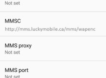 Lucky Mobile APN Settings