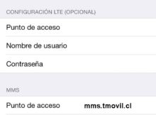 Configurar APN Movistar Chile para iPhone