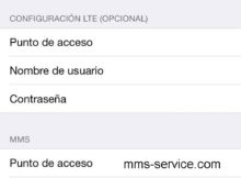 Configurar Internet de Simyo en iPhone