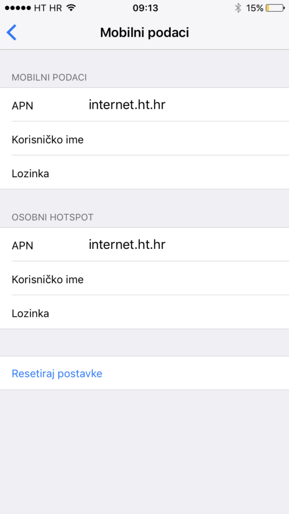 Tele2 hotspot postavke