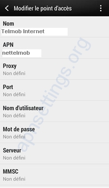 Configuration Internet 4G Telmob Burkina Faso