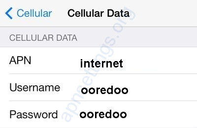 Configuration Internet Ooredoo Algérie Pour iPhone