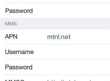 MTNL Internet And MMS Setting for iPhone