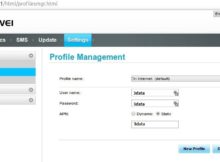 Setting APN 3 di Modem huawei