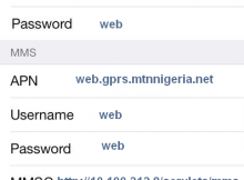 MTN Nigeria 3G GPRS Internet and MMS APN Settings for iPhone 4 6S 5 4S iPad