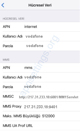 ağaç çalışma Monica  Vodafone 4G Internet Ayarları iPhone - 4G LTE APN Ayarları