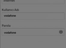 Blackberry Internet Ayarları nasıl yapılır Vodafone