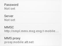 Simple Mobile Internet and MMS Settings for Android