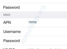 Etisalat APN Settings for iPhone