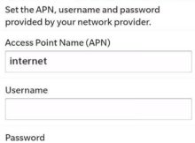 Cell C APN Settings for Blackberry 10