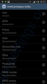 Hrvatski Telekom 4G LTE APN Settings iPad Android Croatia