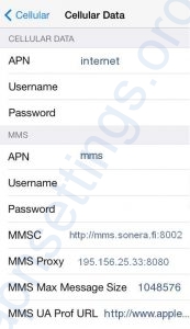 4g 5g apn settings