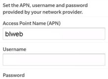 Banglalink internet Settings for Blackberry