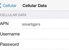 SmarTone APN設定 iPhone