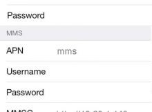 Ncell APN Settings for iPhone