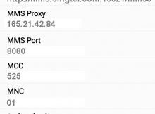 Singtel APN Settings for Android