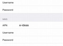 Singtel APN Settings for iPhone