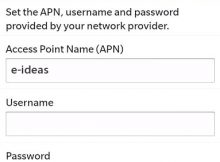 Singtel Blackberry APN Settings