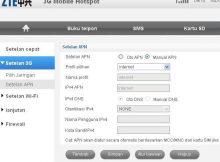 Singtel USB Dongle APN Settings