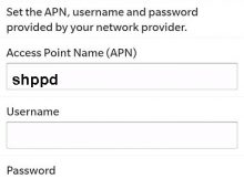 StarHub Blackberry APN Settings
