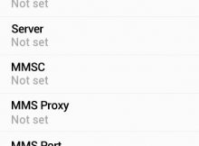 Mascom internet Settings for Samsung Galaxy
