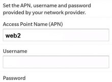 Mobily APN Settings for Blackberry