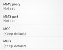 Phonero Internett oppsett på Android