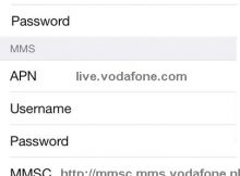 Vodafone NL APN Instellingen iPhone