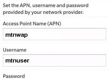 MTN Cameroon Blackberry Internet Settings
