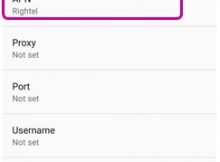 RighTel Ir APN Settings for Android