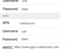 Safaricom APN Settings for iPhone iPad